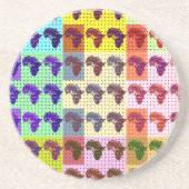 アフリカ コースター (正面)