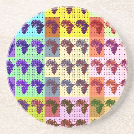 アフリカ コースター (正面)