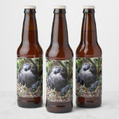 アフリカ – ゴリラ3 ビールラベル (ボトル)