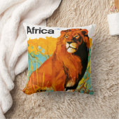アフリカ～サベナ クッション (ブランケット)