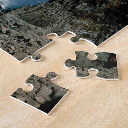 アフリカ、ザンビア、ビクトリア秋国立公園。 ジグソーパズル (側面)