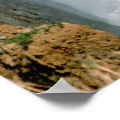 アフリカ、ザンビア、ビクトリア秋国立公園。 ポスター (角)