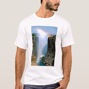 アフリカ、ザンビア、ヴィクトリアの滝国立公園 Tシャツ