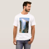 アフリカ、ザンビア、ヴィクトリアの滝国立公園 Tシャツ (正面フル)