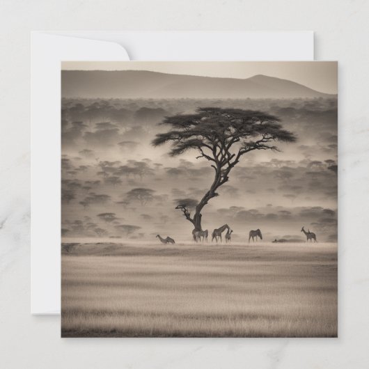 アフリカ シーズンカード (正面)