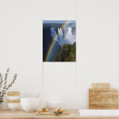 アフリカ、ジンバブエ、ビクトリア秋 ポスター (キッチン)