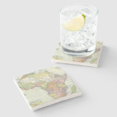 アフリカ、スエズ運河 ストーンコースター (横)