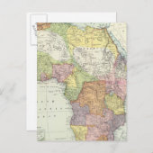 アフリカ、スエズ運河 ポストカード (正面/裏面)