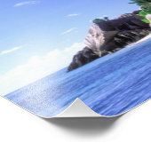 アフリカ、セーシェル、ラディーグ島。花崗岩3 フォトプリント            (角)