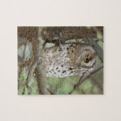 アフリカ。タンザニア。タランギールのアフリカのコノハズク ジグソーパズル (横)