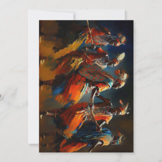 アフリカ・ダンス・オブ・ザ・マサイ – 結婚式招待状 招待状