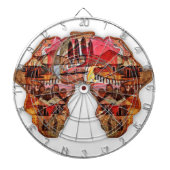 アフリカ ダーツボード (正面)