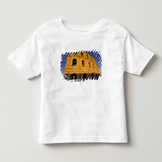 アフリカ、チュニジア、エル・ジェム。ローマ時代の3 トドラーTシャツ (正面)