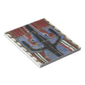 アフリカ、トーゴ、カリメ。職人の手芸センター ノートパッド (アングル)