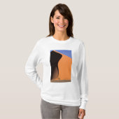 アフリカ, ナミビア, 夕方の砂丘 Tシャツ (正面フル)