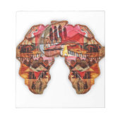 アフリカ ノートパッド (正面)