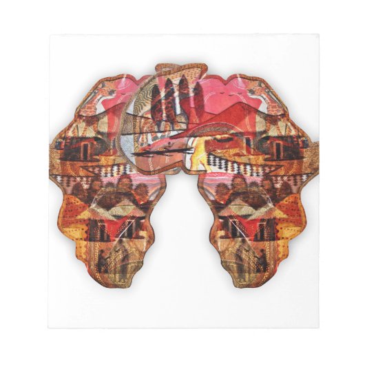 アフリカ ノートパッド (正面)