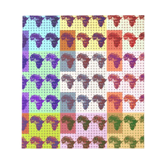 アフリカ ノートパッド (正面)