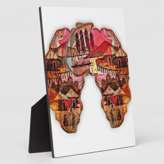 アフリカ フォトプラーク (側面)