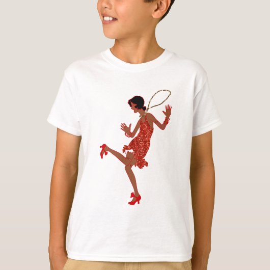 アフリカ フラッパー Tシャツ (正面)
