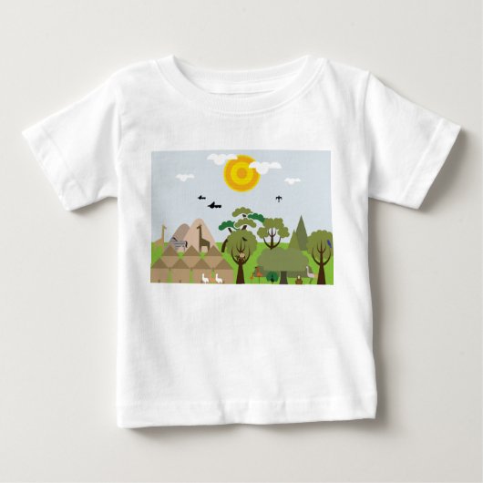 アフリカ ベビーTシャツ (正面)