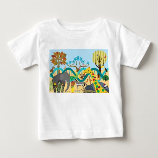 アフリカ ベビーTシャツ (正面)