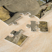 アフリカ、ボツワナ、オカヴァンゴデルタ。アフリカ2 ジグソーパズル (側面)