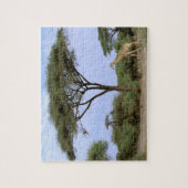 アフリカ、ボツワナ、オカヴァンゴデルタ。南部 ジグソーパズル (縦)