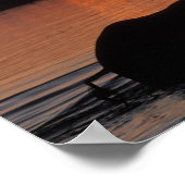 アフリカ、ボツワナ、チョベ国立公園、ヘルド ポスター (角)