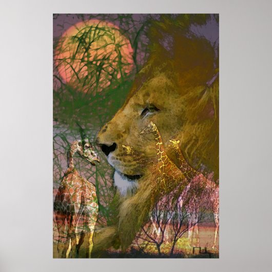 アフリカ ポスター (正面)