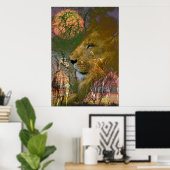 アフリカ ポスター (ホームオフィス)