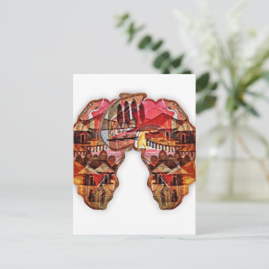 アフリカ ポストカード (スタンド正面)