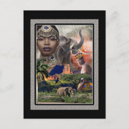 アフリカ ポストカード