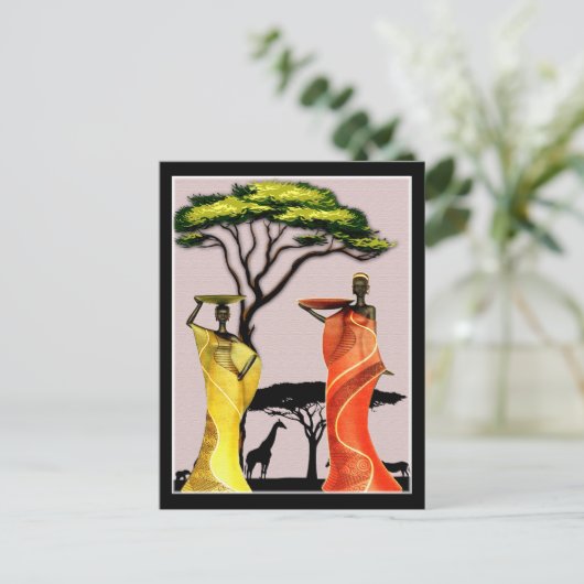 アフリカ ポストカード (スタンド正面)