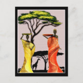 アフリカ ポストカード (正面)