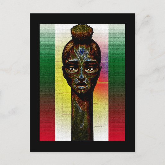 アフリカ ポストカード (正面)