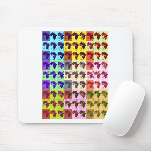 アフリカ マウスパッド (マウス)