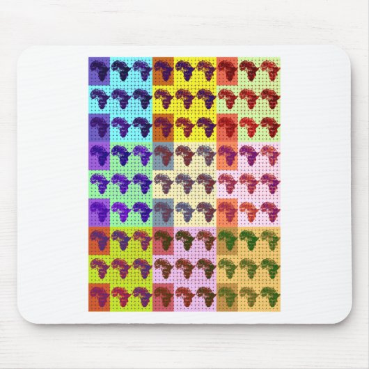 アフリカ マウスパッド (正面)