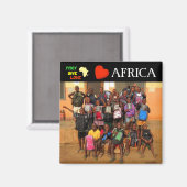 アフリカ マグネット (正面/裏面)