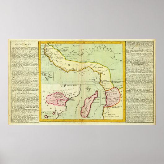 アフリカ、マダガスカル ポスター (正面)