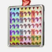 アフリカ メタルオーナメント (左)