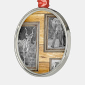 アフリカ メタルオーナメント (左)