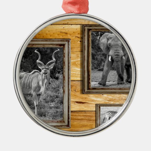 アフリカ メタルオーナメント (正面)