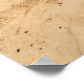 アフリカ、モザンビーク、モグンダ島 ポスター (角)