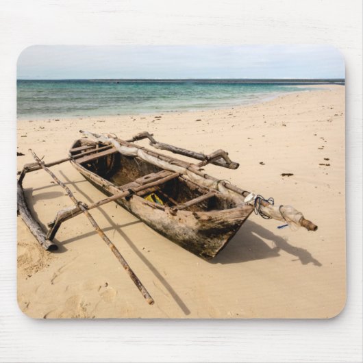 アフリカ、モザンビーク、モグンデュラ島 マウスパッド (正面)