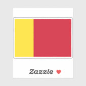 アフリカ・モヘリ国旗 シール (シート)