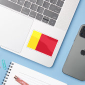 アフリカ・モヘリ国旗 シール (ノートパソコンとiPhone)