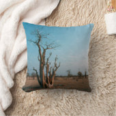 アフリカ·モリンゴ·ツリーオン·プレーン、エトシャ·ナショナル クッション (ブランケット)