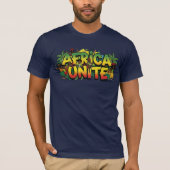 アフリカ・ユナイト レゲエ Tシャツ (正面)