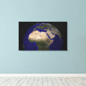 アフリカ、ヨーロッパ、中東、および地域の見解 キャンバスプリント (インサイチュ (ウッドフロア))